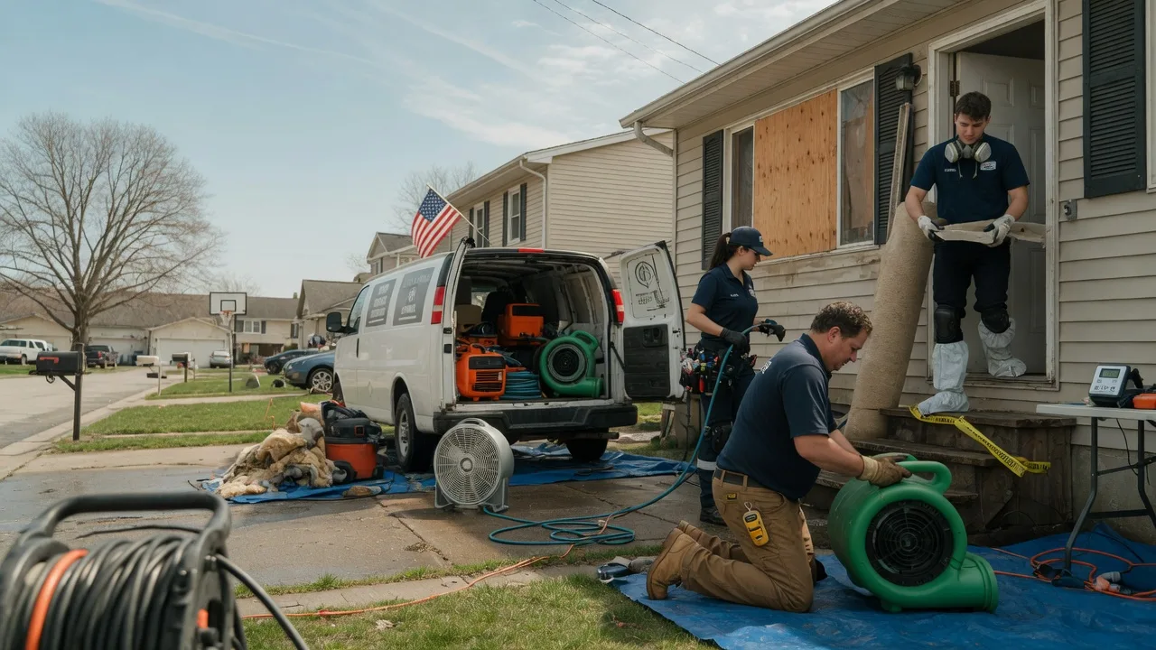 Water Damage Restoration in Laurel, IA near me
